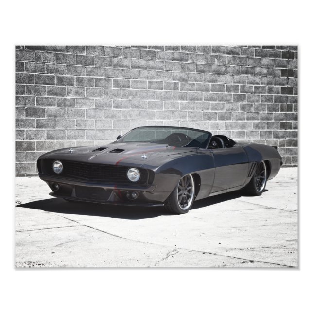 1969 Camaro Hot Rod Photo Print (Front)