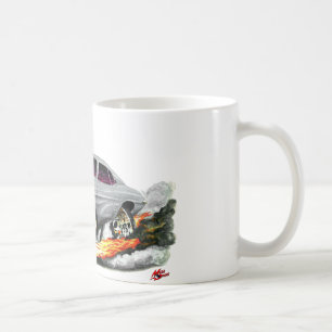 1969 Camaro SS Grey-Black Car Coffee Mug