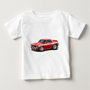1969 Camaro SS Red Car Baby T-Shirt