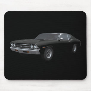 1969 Chevelle SS: Black Finish: Mousepad