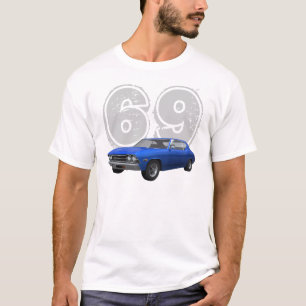 1969 Chevelle SS: Blue Finish: T-Shirt