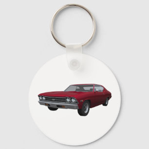 1969 Chevelle SS: Candy Apple Finish Key Ring