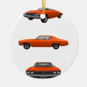 1969 Chevelle SS: Ceramic Ornament