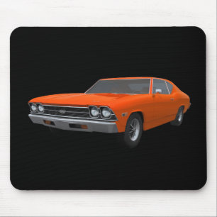 1969 Chevelle SS: Orange Finish: Mousepad