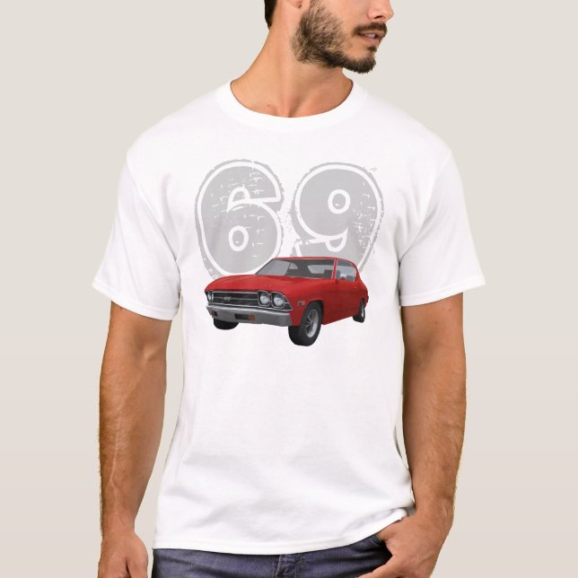 1969 Chevelle SS: Red Finish: T-Shirt (Front)