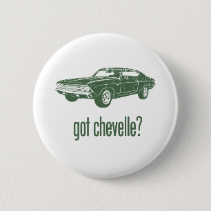 1969 Chevrolet Chevelle 396 SS 6 Cm Round Badge