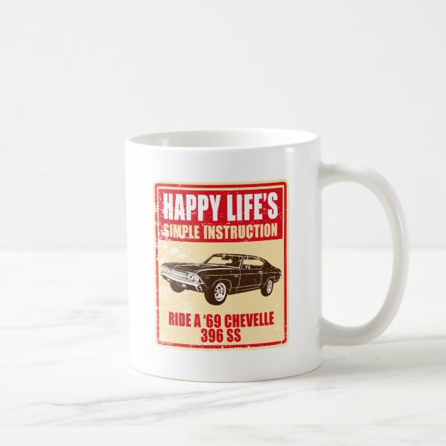 1969 Chevrolet Chevelle 396 SS Coffee Mug (Right)