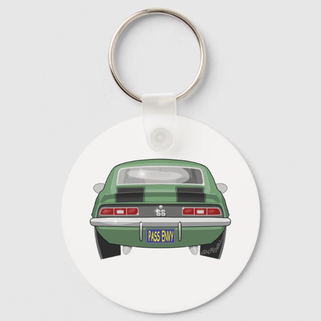 1969 Chevy Camero SS Key Ring (Front)