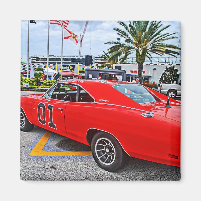1969 Dodge Charger General Lee Shop Magnet (Front)