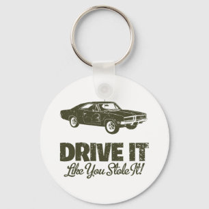 1969 Dodge Charger R/T SE Key Ring