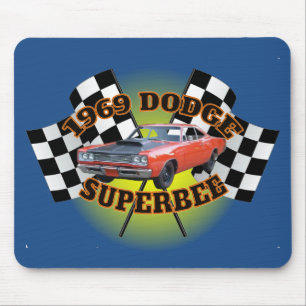 1969 Dodge Superbee Mouse Pad. Pad