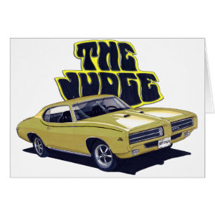 1969 GTO Judge Gold Car