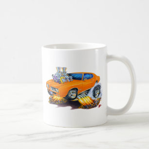 1969 GTO Orange Car Coffee Mug