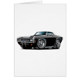 1969 Impala Black-White Top Car