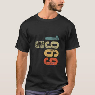 1969 Limited Edition Birthday Vintage Retro T-Shirt