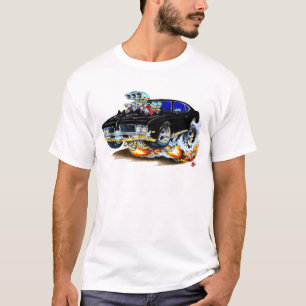 1969 Olds Cutlass Black Car T-Shirt