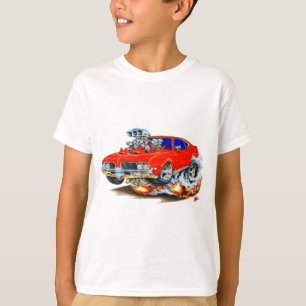 1969 Olds Cutlass Red Car T-Shirt
