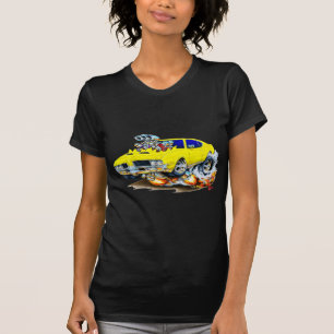 1969 Olds Cutlass Yellow Car T-Shirt