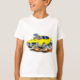 1969 Olds Cutlass Yellow Car T-Shirt