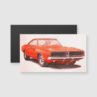 1969 Orange Charger Magnet