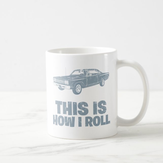 1969 Plymouth Road Runner Coffee Mug (Right)