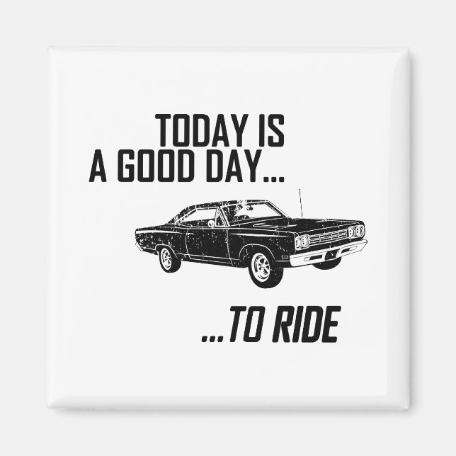 1969 Plymouth Road Runner Magnet (Front)