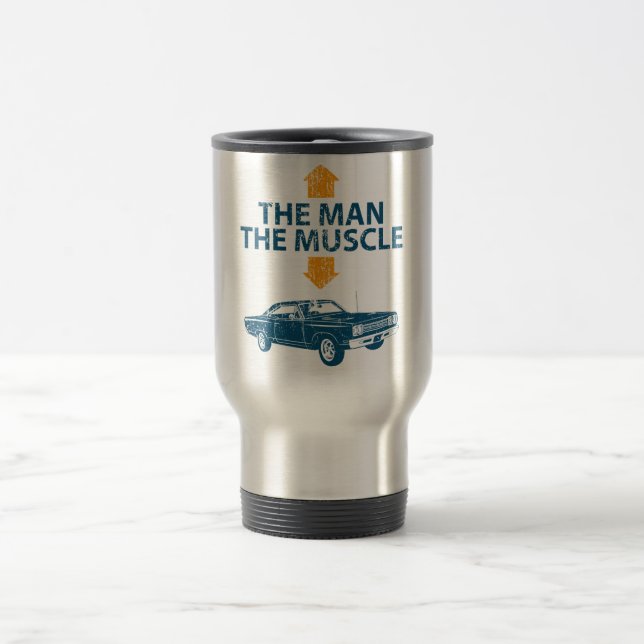 1969 Plymouth Road Runner Travel Mug (Center)