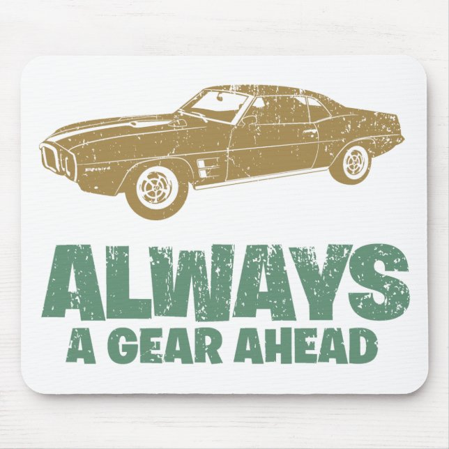 1969 Pontiac Firebird Mouse Pad (Front)