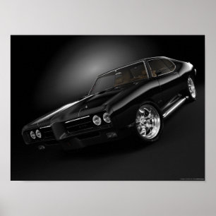 1969 pontiac gto"The judge" - Customised Poster