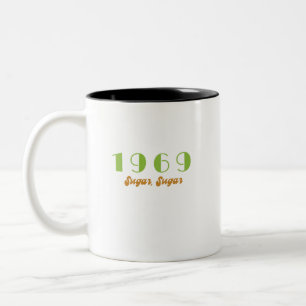 1969 Top Song By Year Two-Tone Coffee Mug