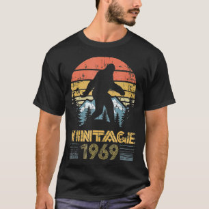 1969 Vintage 50th Birthday Gift  Funny Bigfoot T-Shirt
