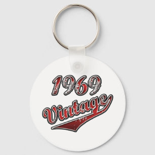 1969 Vintage Key Ring
