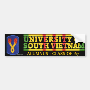 196th LIB - U of South Vietnam Alumnus Sticker