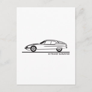 1970 - 1975 Citroën SM Postcard