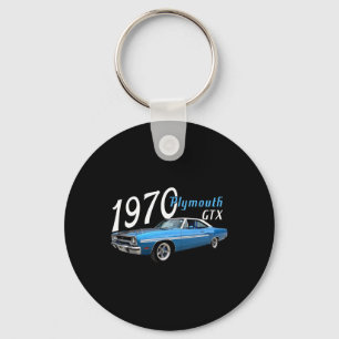 1970 70 Gtx 4th Of July American Key Ring