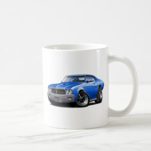 1970-72 Buick GS Blue Car Coffee Mug