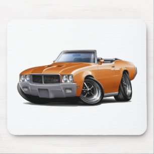 1970-72 Buick GS Orange Convertible Mouse Pad