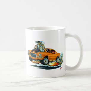 1970-72 Camaro Orange-Black Car Coffee Mug