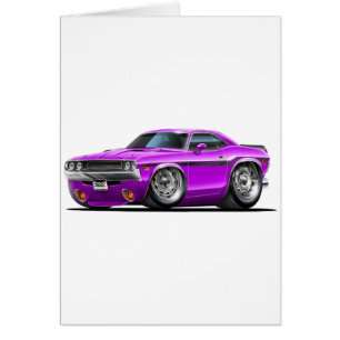 1970-72 Challenger Purple Car