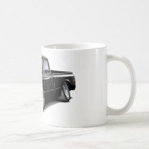 1970-72 Chevy C10 Black Truck Coffee Mug