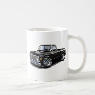 1970-72 Chevy C10 Black-White Top Truck Coffee Mug