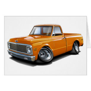 1970-72 Chevy C10 Orange Truck