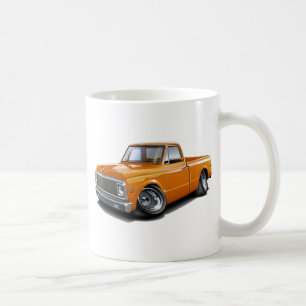 1970-72 Chevy C10 Orange Truck Coffee Mug