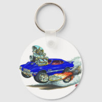 1970-72 Olds Cutlass 442 Blue Car