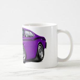 1970-74 Duster 340 Purple Car Coffee Mug