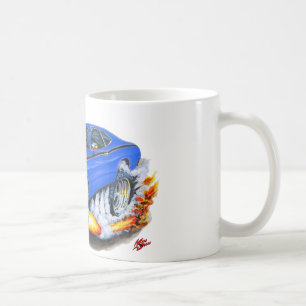 1970-74 Plymouth Duster Blue Car Coffee Mug
