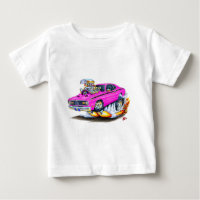 1970-74 Plymouth Duster Pink Car