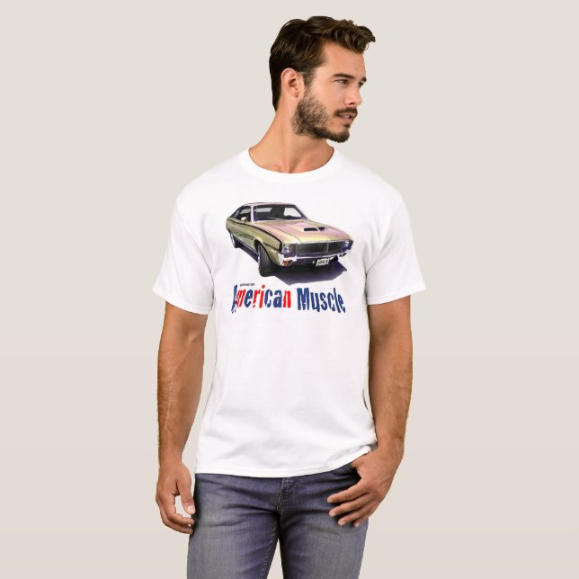 1970 AMC Javelin "American Muscle" T-SHIRT (Front Full)