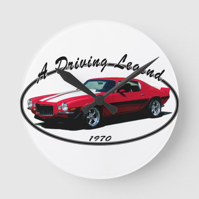 1970_CAMARO ROUND CLOCK (Front)