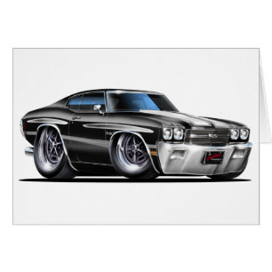 1970 Chevelle Black-White Car